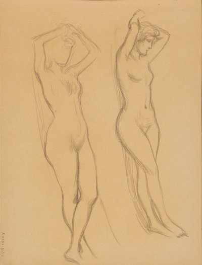Nagość autorstwa Albert Edelfelt