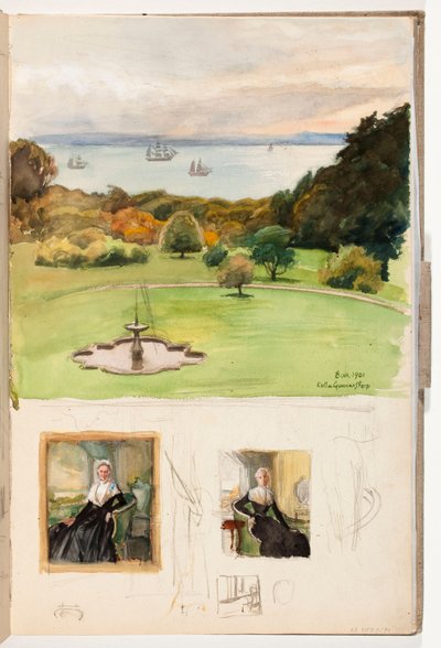 Bez tytułu autorstwa Albert Edelfelt