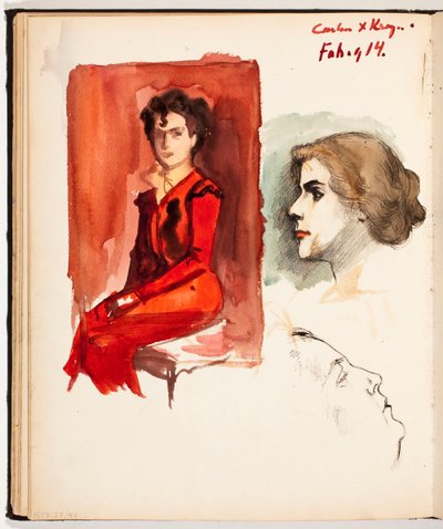 Bez tytułu autorstwa Albert Edelfelt