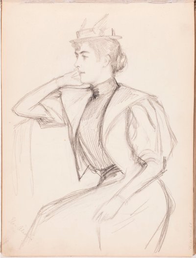 Bez tytułu autorstwa Albert Edelfelt