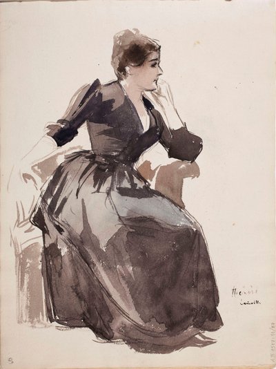 Bez tytułu autorstwa Albert Edelfelt