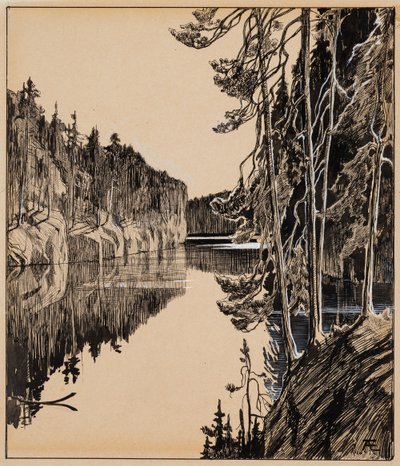 Bez tytułu autorstwa Albert Edelfelt