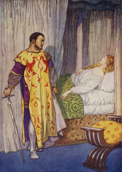Szekspir: Othello (litografia kolorowa) autorstwa Albert Edward Jackson