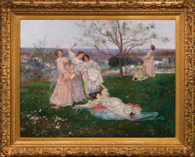 Wiosenne kwiaty, ok.1897 autorstwa Albert Emile Artigue