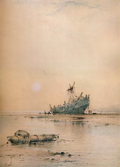 Odpływ w Leigh, c1899 autorstwa Albert Ernest Markes