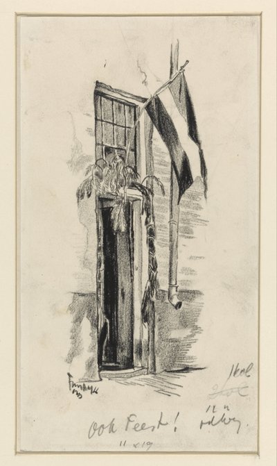 Również Party (tytuł na obiekcie) autorstwa Albert Funke Küpper (signed by artist)