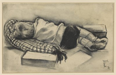 Teun (tytuł na obiekcie) autorstwa Albert Funke Küpper (signed by artist)