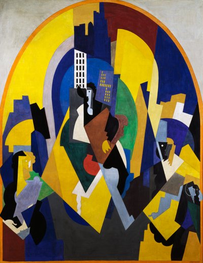 Przestrzeń punktowa zgodnie z planem autorstwa Albert Gleizes
