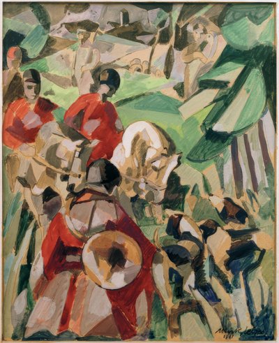 Polowanie autorstwa Albert Gleizes