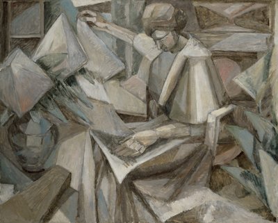 Kobieta z Floksem autorstwa Albert Gleizes