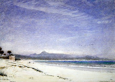 Zatoka Alcudia, Majorka autorstwa Albert Goodwin