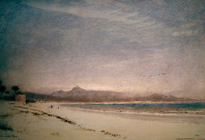 Zatoka Alcudia, Majorka autorstwa Albert Goodwin