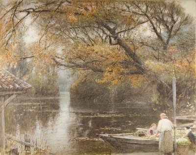 Jesienny blask autorstwa Albert Goodwin