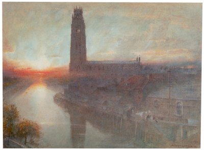 "Boston", 1907. autorstwa Albert Goodwin