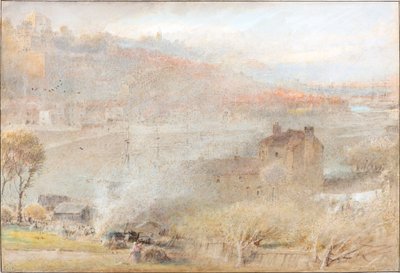 Clifton, Bristol (akwarela) autorstwa Albert Goodwin