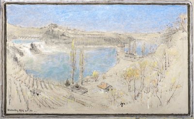 Wodospady Renu autorstwa Albert Goodwin