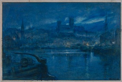 „Lincoln”, 1891 autorstwa Albert Goodwin
