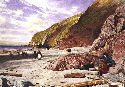 Lynmouth, Devon, historia wraku autorstwa Albert Goodwin