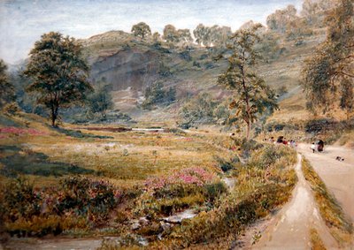 Matlock (akwarela na papierze) autorstwa Albert Goodwin