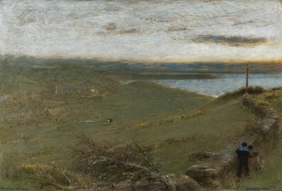 Mortehoe, North Devon autorstwa Albert Goodwin
