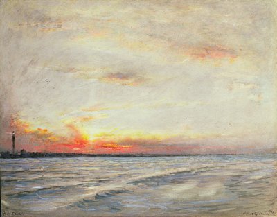 Port Said, Saida, Liban autorstwa Albert Goodwin