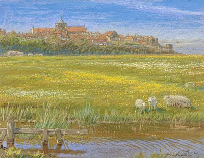 Żyto autorstwa Albert Goodwin