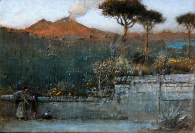 Wezuwiusz autorstwa Albert Goodwin
