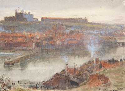 Whitby autorstwa Albert Goodwin