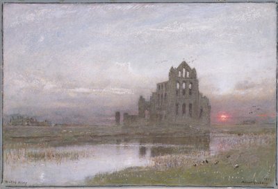 Opactwo Whitby autorstwa Albert Goodwin