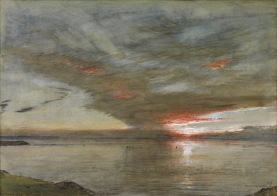 Zatoka Woolacombe, North Devon autorstwa Albert Goodwin