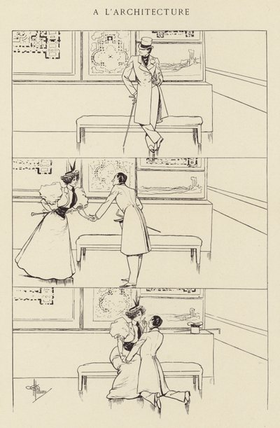 A Architektura autorstwa Albert Guillaume