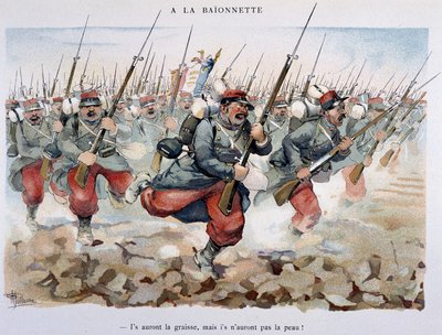 A la bagnet - w "Albumie militaire" Alberta Guillaume