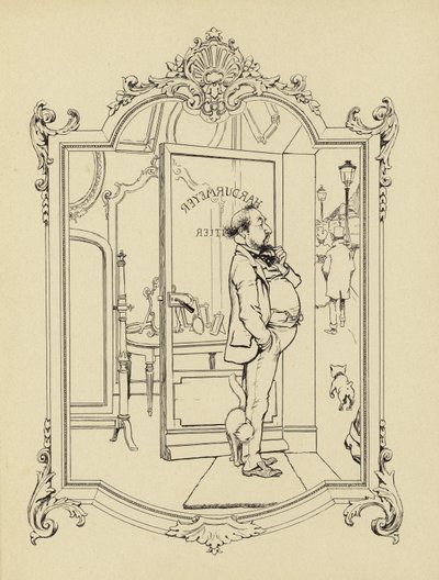 Karykatura z Wspomnienia lodów autorstwa Albert Guillaume