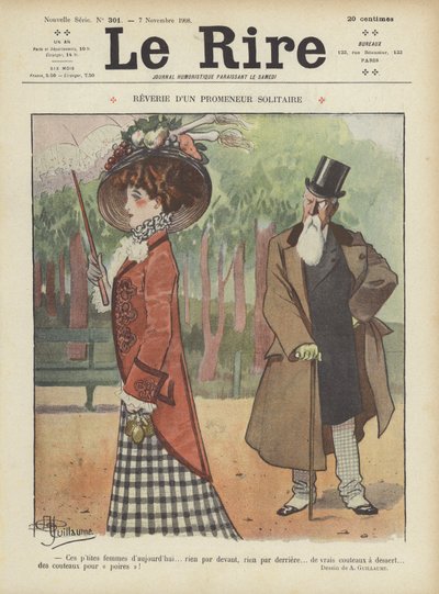 Ilustracja do Le Rire autorstwa Albert Guillaume