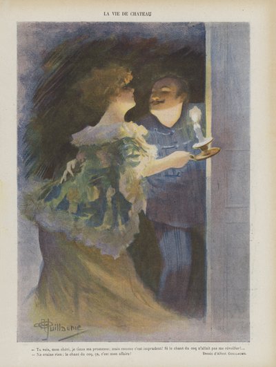 Ilustracja do Le Rire autorstwa Albert Guillaume