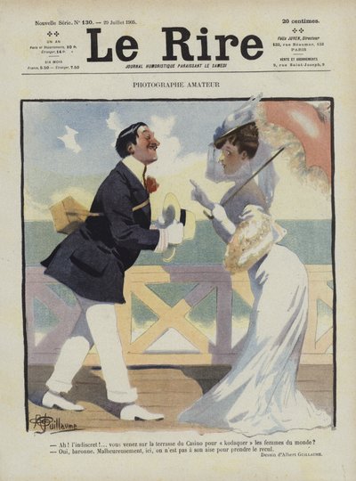 Ilustracja do Le Rire autorstwa Albert Guillaume
