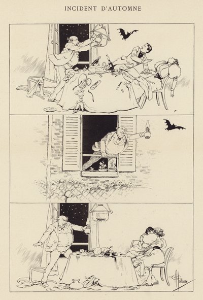 Jesienny incydent autorstwa Albert Guillaume