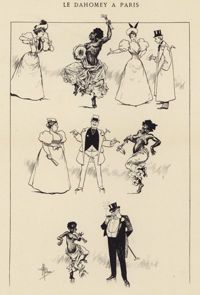 Dahomej w Paryżu autorstwa Albert Guillaume