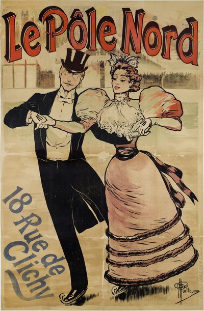 Biegun Północny . autorstwa Albert Guillaume