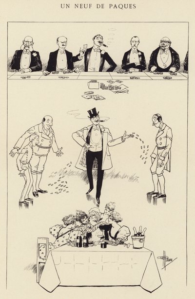 Wielkanocna dziewiątka autorstwa Albert Guillaume