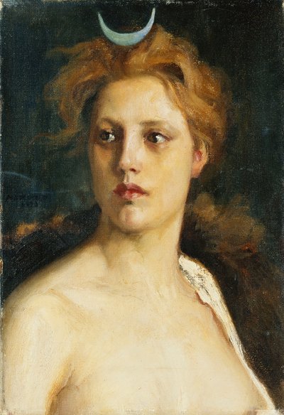 Diana, 1898 autorstwa Albert Gustaf Aristides Edelfelt