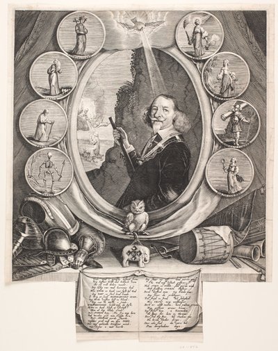 Wentzel Rothkirch. Ilustracja do kazania pogrzebowego autorstwa Albert Haelwegh