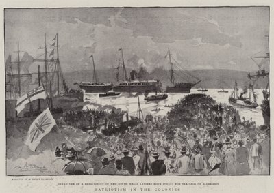 Patriotyzm w koloniach autorstwa Albert Henry Fullwood