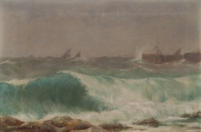 Pejzaż morski autorstwa Albert Henry Munsell