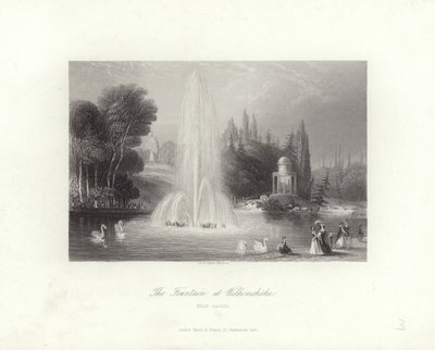 Fontanna w Wilhelmshohe autorstwa Albert Henry Payne