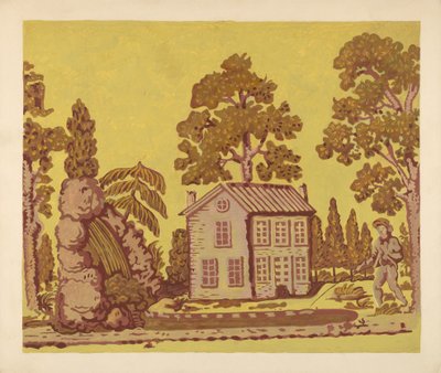 Tapeta używana jako pokrycie Bandbox, c. 1937. autorstwa Albert J. Levone
