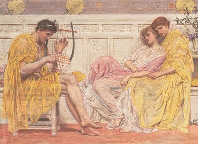 Muzyk autorstwa Albert Joseph Moore
