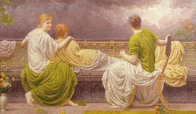 Błyskawica i Światło autorstwa Albert Joseph Moore