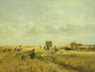 Czas żniw, 1871 r. autorstwa Albert Kappis