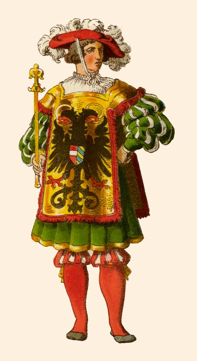 Imperialny herold autorstwa Albert Kretschmer